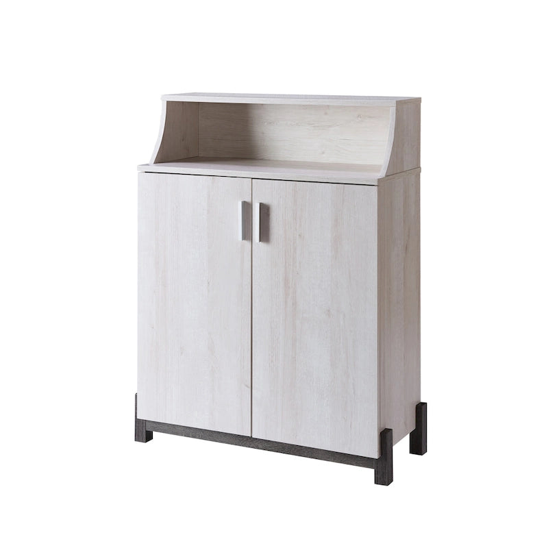 Sost Contemporary 5-shelf Shoe Cabinet by Furniture of America