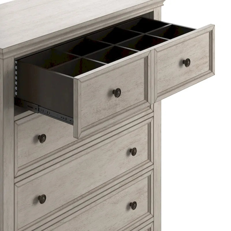 Ediline 5-Drawer Wood Modular Storage Chest by iNSPIRE Q Classic
