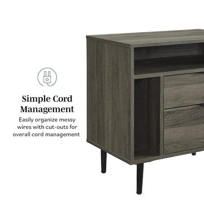 Middlebrook Modern Storage Nightstand, Set of 2