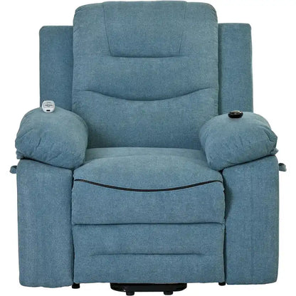 Massage Recliner Chair for Seniors-Power Lift,Adjustable Massage,Heating Features,Infinite Position Reclining,and Side Pocket