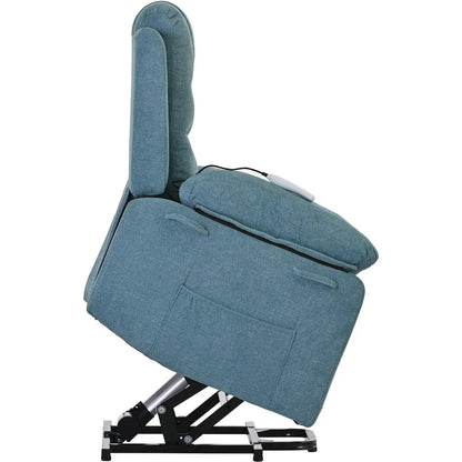 Massage Recliner Chair for Seniors-Power Lift,Adjustable Massage,Heating Features,Infinite Position Reclining,and Side Pocket