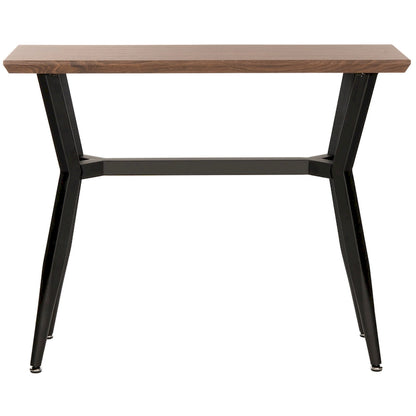 SAFAVIEH Andrew Brown/ Black Console Table - 39W x 14D x 31H