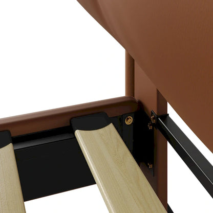 Calka Luxury Upholstered PU Leather Bed by Christopher Knight Home