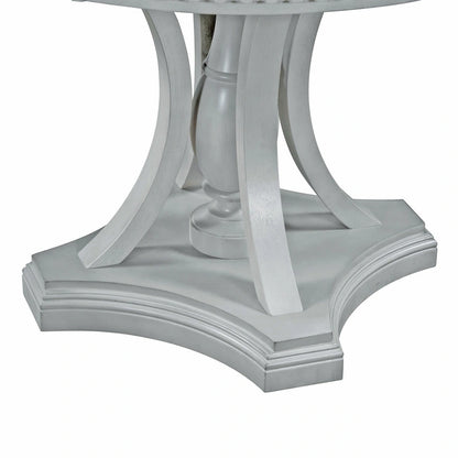 Extendable Dining Table and Chair Sets Rustic Farmhouse Dining Table and Chair Sets with Manual Leaf Extension for Kitchen