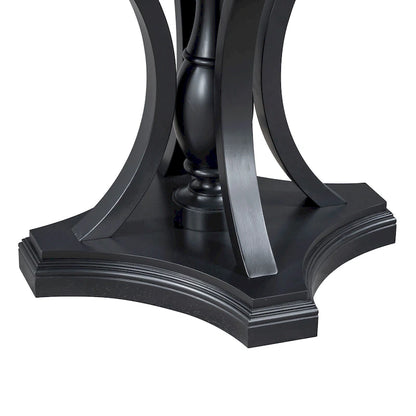 Extendable Dining Table and Chair Sets Rustic Farmhouse Dining Table and Chair Sets with Manual Leaf Extension for Kitchen