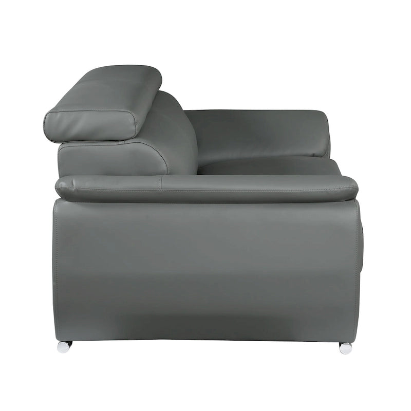 Genuine Leather Loveseat