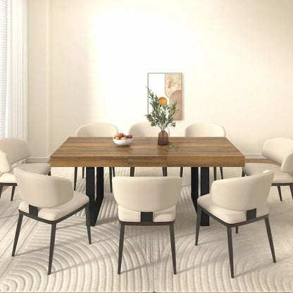 Versatile Extendable Dining Table for Large Gatherings, Enhancing Dining Experience