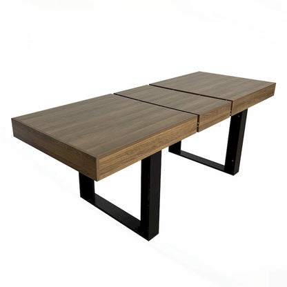 Versatile Extendable Dining Table for Large Gatherings, Enhancing Dining Experience