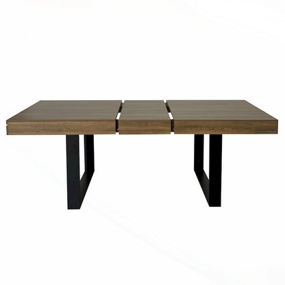 Versatile Extendable Dining Table for Large Gatherings, Enhancing Dining Experience