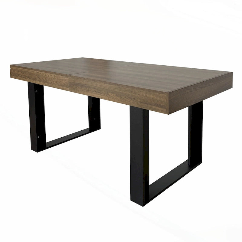 Versatile Extendable Dining Table for Large Gatherings, Enhancing Dining Experience
