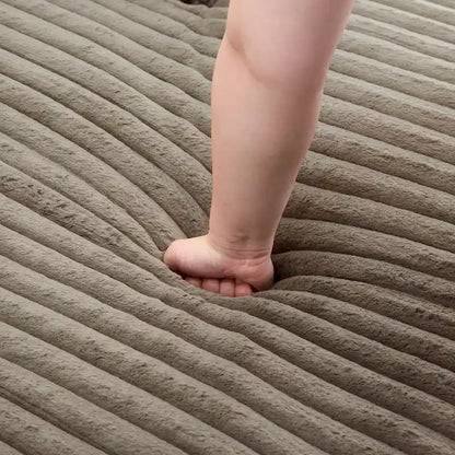 UIXE Upholstered Plush Chaise Lounge Chair For Interior