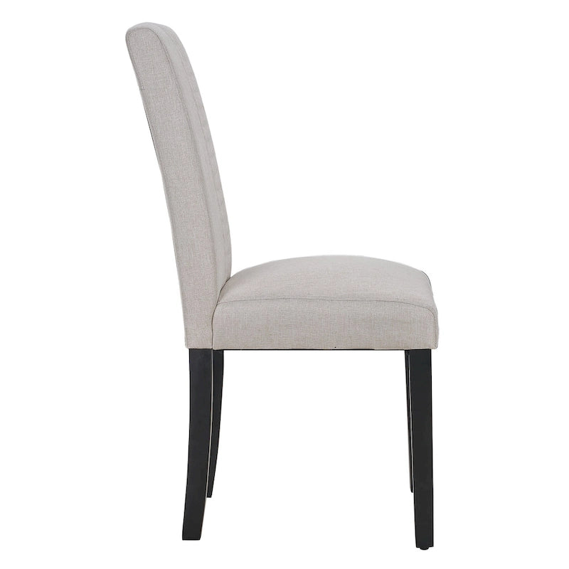 Upholstered Dining Chairs Set of 6 Parson Classic Upholstered Dining Chair,Modern 37 Parson Chairs