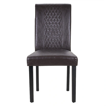 Upholstered Dining Chairs Set of 6 Parson Classic Upholstered Dining Chair,Modern 37 Parson Chairs