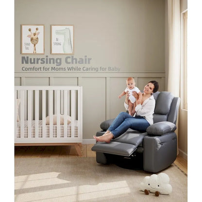 27 Oversized 360 Swivel Recliner Chairs with Heat and Massage