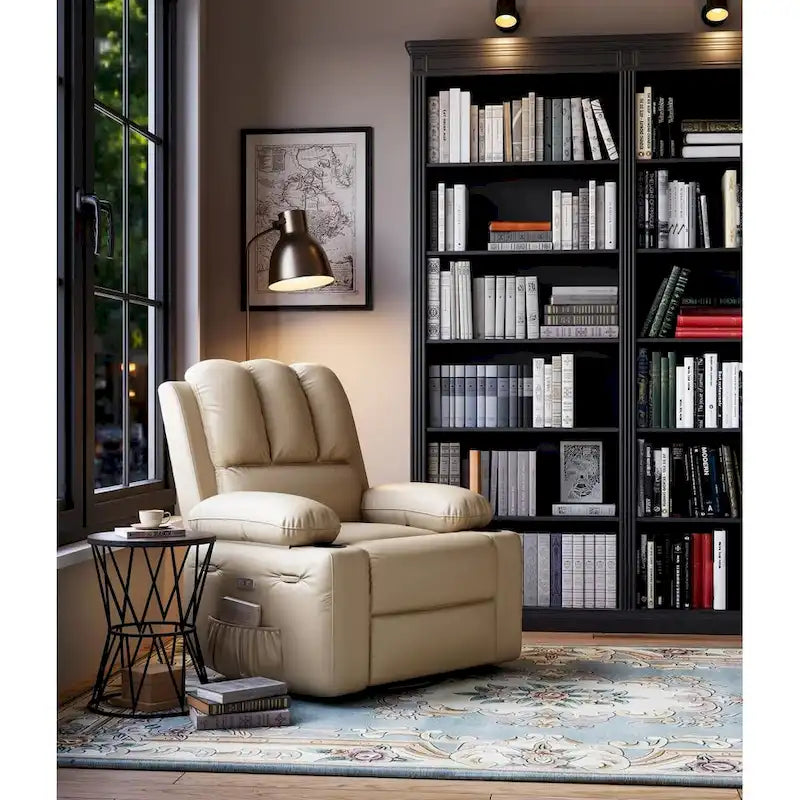 27 Oversized 360 Swivel Recliner Chairs with Heat and Massage