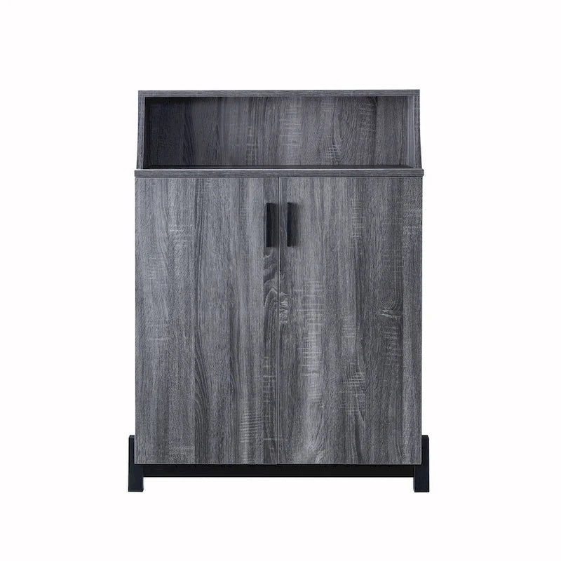 Sost Contemporary 5-shelf Shoe Cabinet by Furniture of America