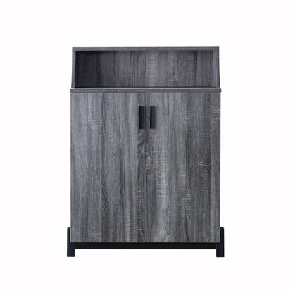 Sost Contemporary 5-shelf Shoe Cabinet by Furniture of America