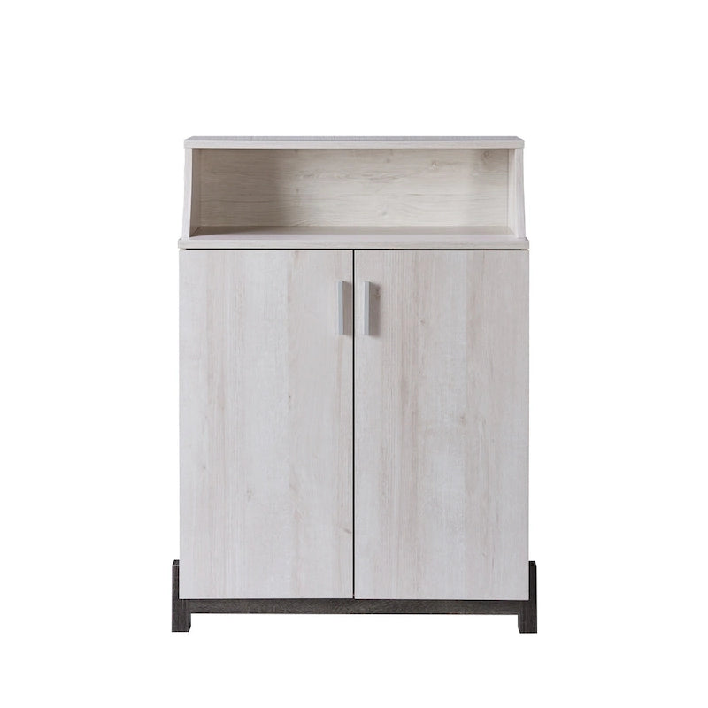 Sost Contemporary 5-shelf Shoe Cabinet by Furniture of America