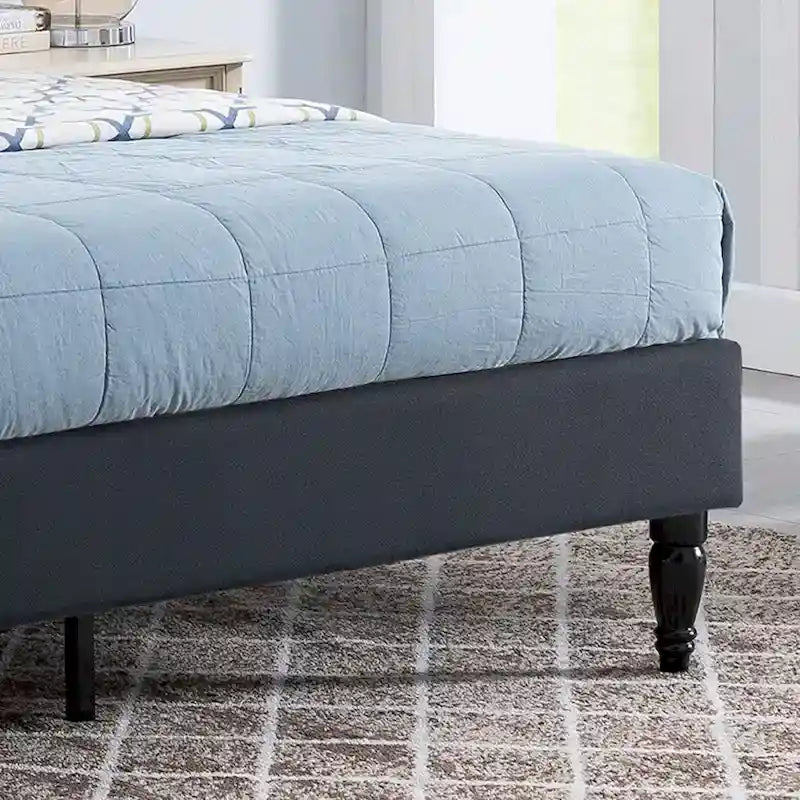 Atterbury Upholstered Queen Platform Bed by Christopher Knight Home
