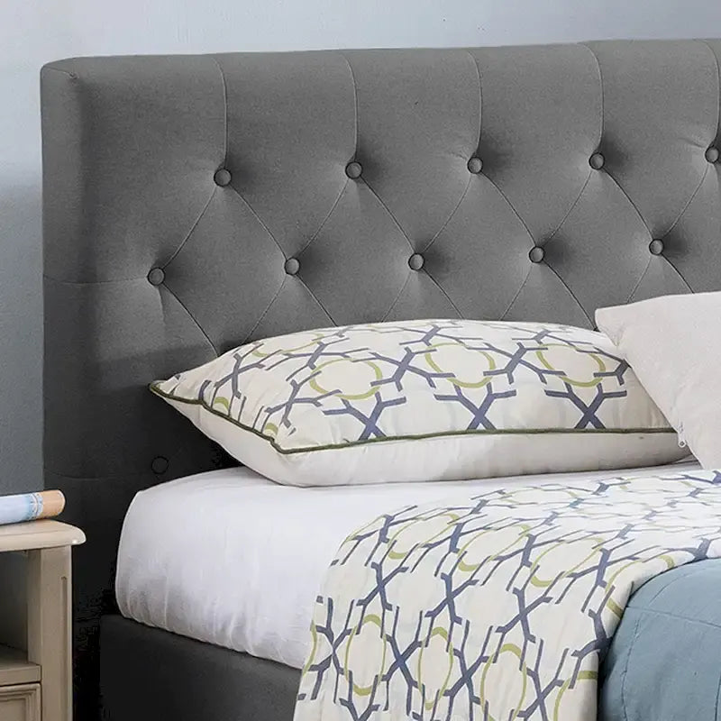 Atterbury Upholstered Queen Platform Bed by Christopher Knight Home