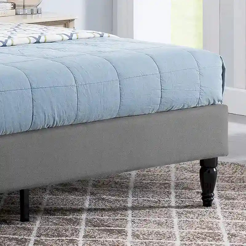 Atterbury Upholstered Queen Platform Bed by Christopher Knight Home