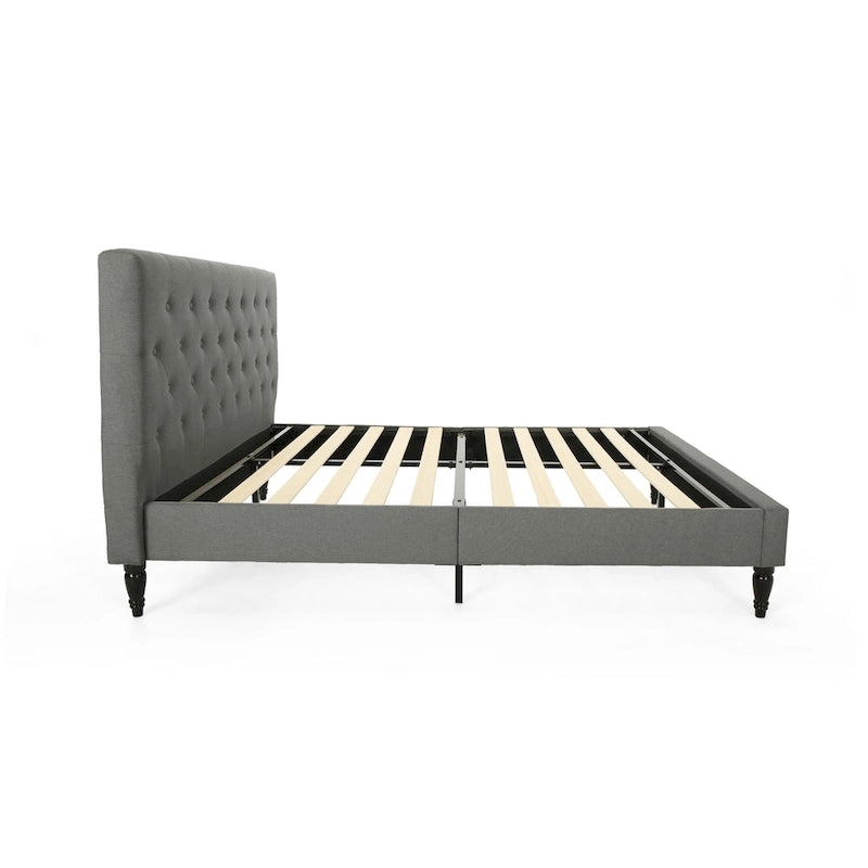 Atterbury Upholstered Queen Platform Bed by Christopher Knight Home