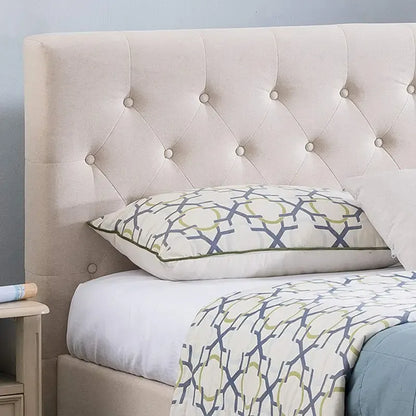 Atterbury Upholstered Queen Platform Bed by Christopher Knight Home
