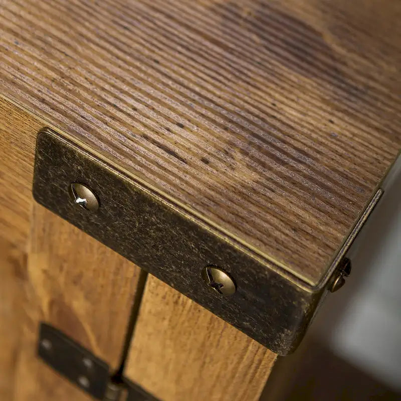 Middlebrook Firebranch 58-inch Barn Door TV Stand