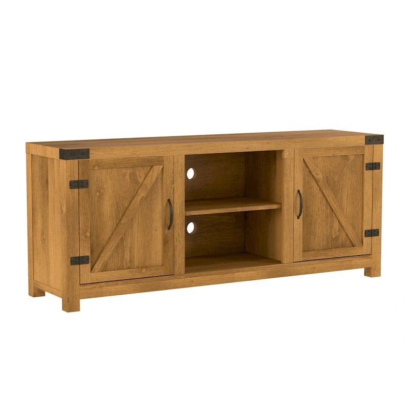 Middlebrook Firebranch 58-inch Barn Door TV Stand