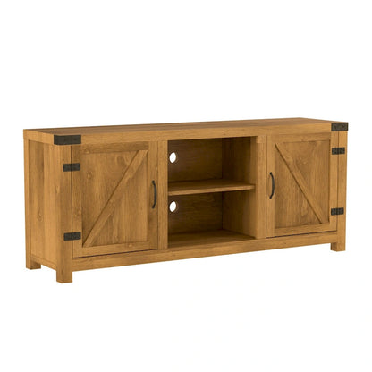 Middlebrook Firebranch 58-inch Barn Door TV Stand