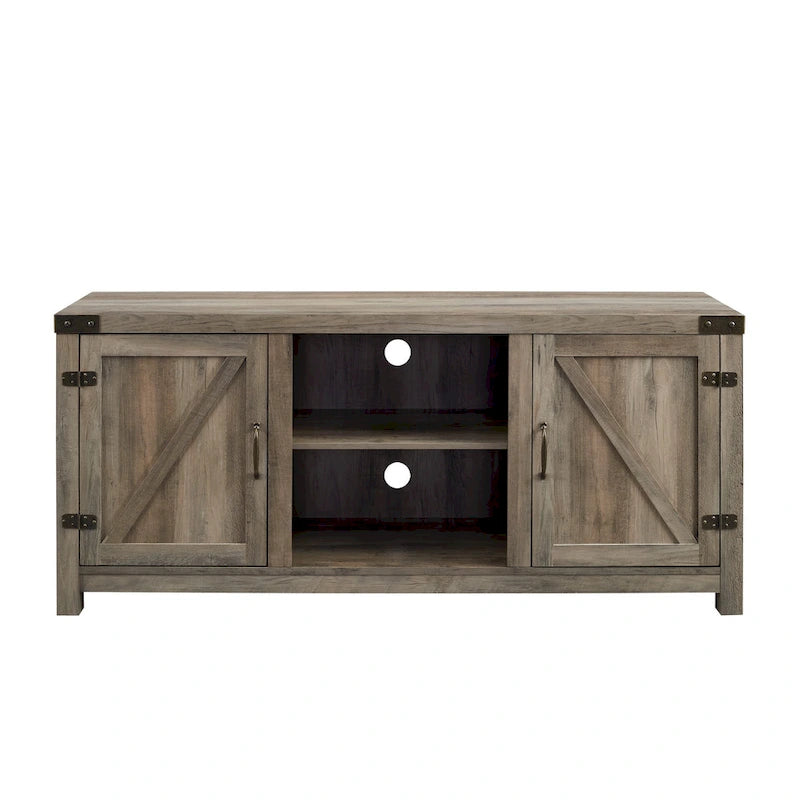 Middlebrook Firebranch 58-inch Barn Door TV Stand