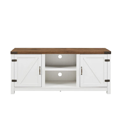 Middlebrook Firebranch 58-inch Barn Door TV Stand