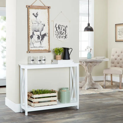 Convenience Concepts Oxford Console Table with Shelf