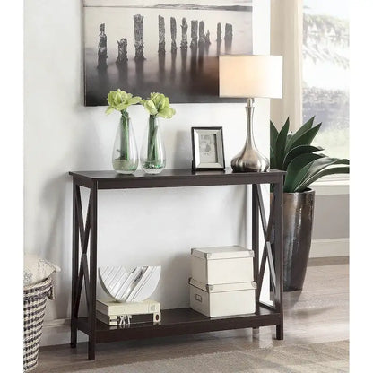 Convenience Concepts Oxford Console Table with Shelf