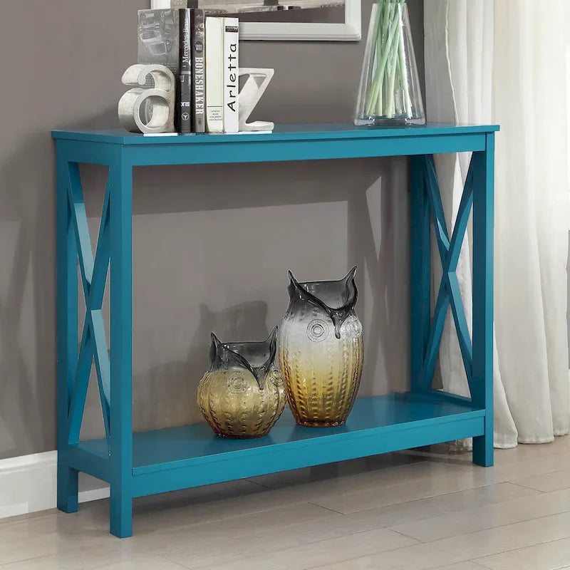 Convenience Concepts Oxford Console Table with Shelf