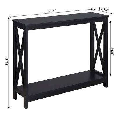 Convenience Concepts Oxford Console Table with Shelf
