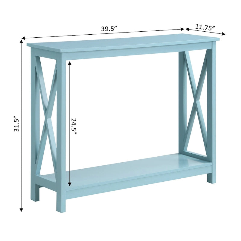 Convenience Concepts Oxford Console Table with Shelf