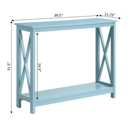 Convenience Concepts Oxford Console Table with Shelf