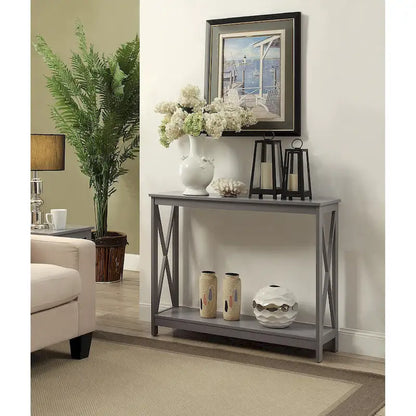 Convenience Concepts Oxford Console Table with Shelf