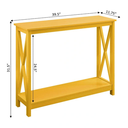 Convenience Concepts Oxford Console Table with Shelf