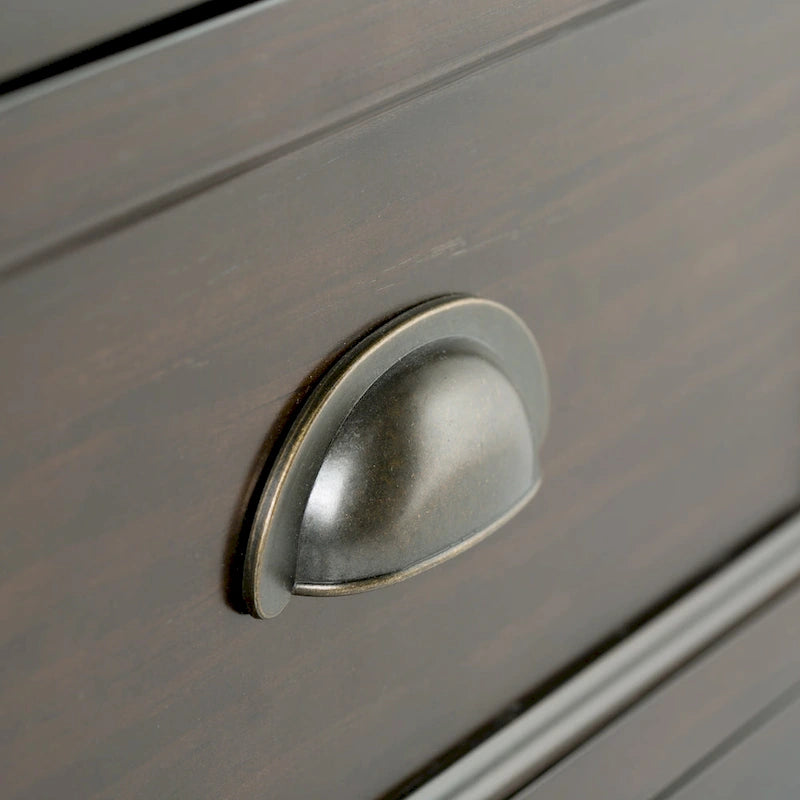 WYNDENHALL Portland SOLID WOOD 42 inch Wide Transitional Entryway Storage Bench with Drawers - 42 Inches wide