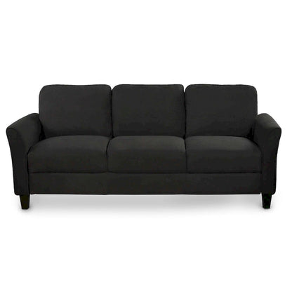 3-Seat Linen Fabric Sofa
