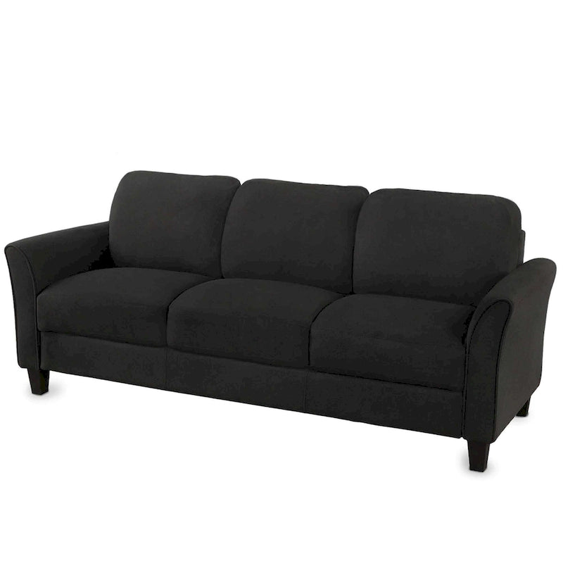 3-Seat Linen Fabric Sofa