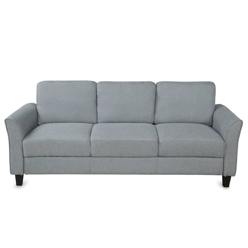 3-Seat Linen Fabric Sofa