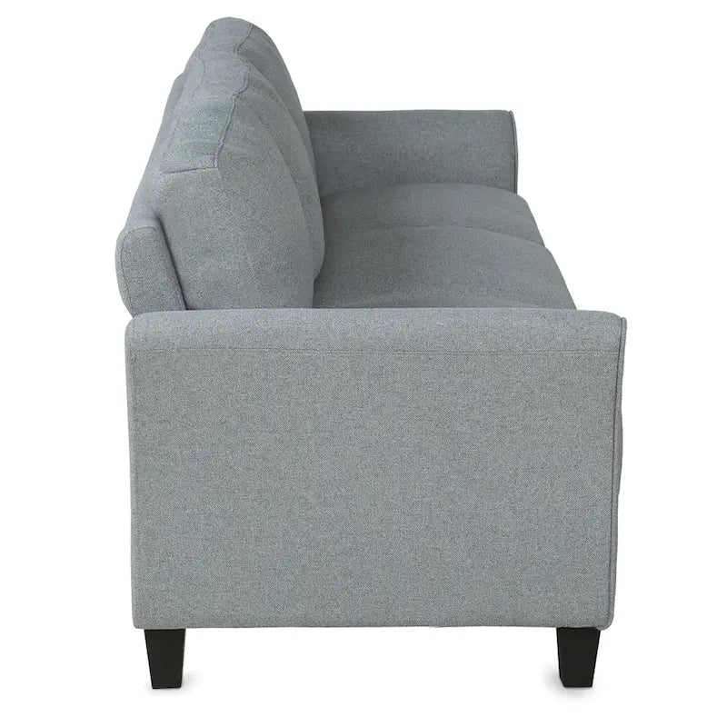 3-Seat Linen Fabric Sofa