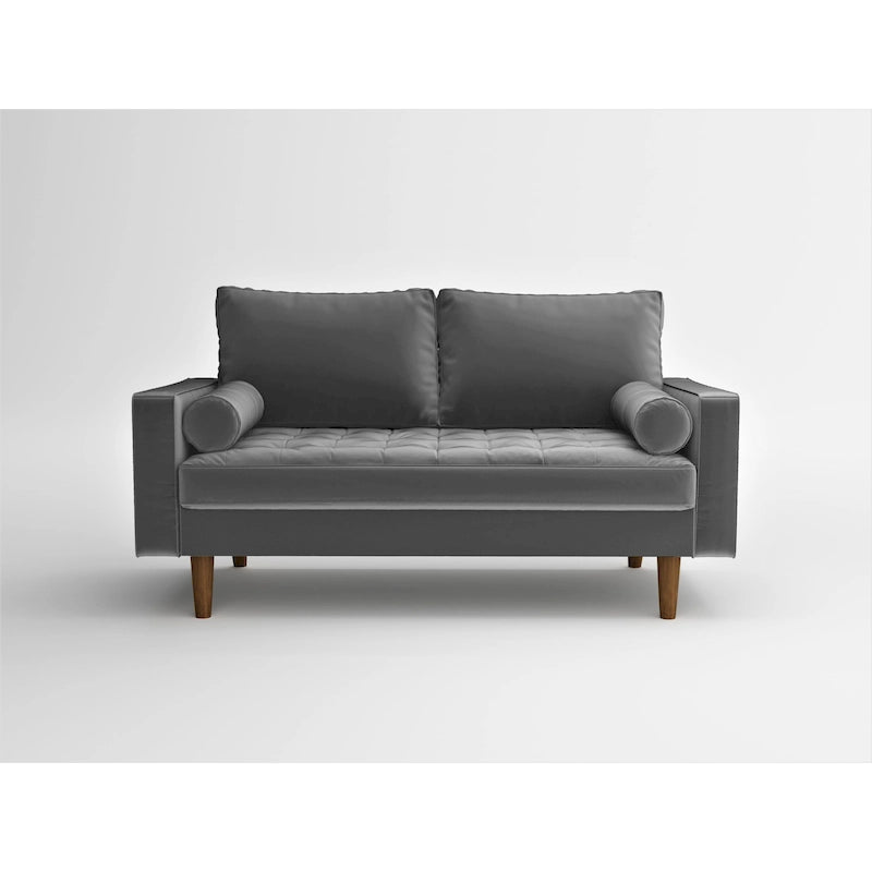 US Pride Lopez Mid-century Loveseat