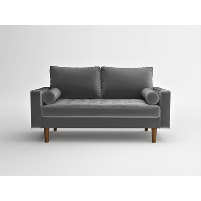 US Pride Lopez Mid-century Loveseat