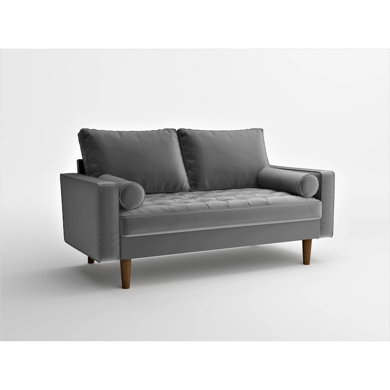 US Pride Lopez Mid-century Loveseat