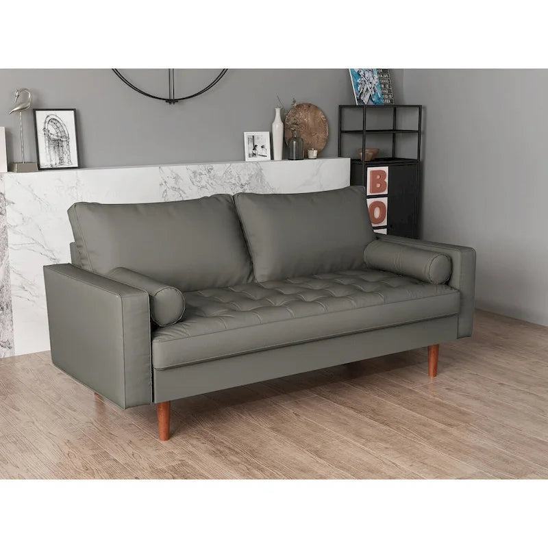 US Pride Lopez Mid-century Loveseat