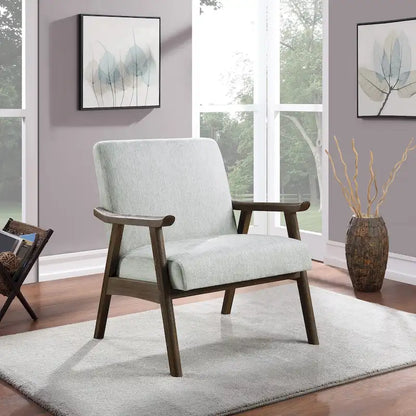 Weldon Mid-Century Fabric Upholstered Chair